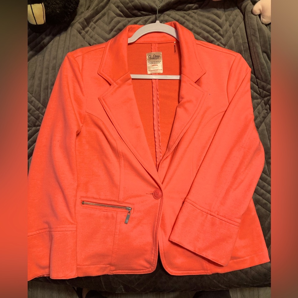 Neon Pink Blazer